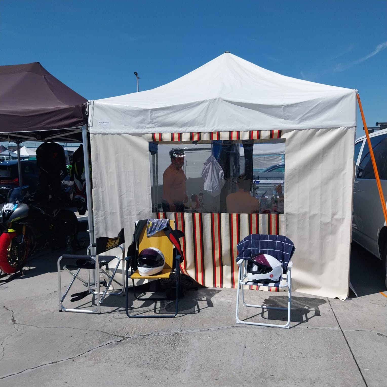 Partyzelt 3 × 3 m